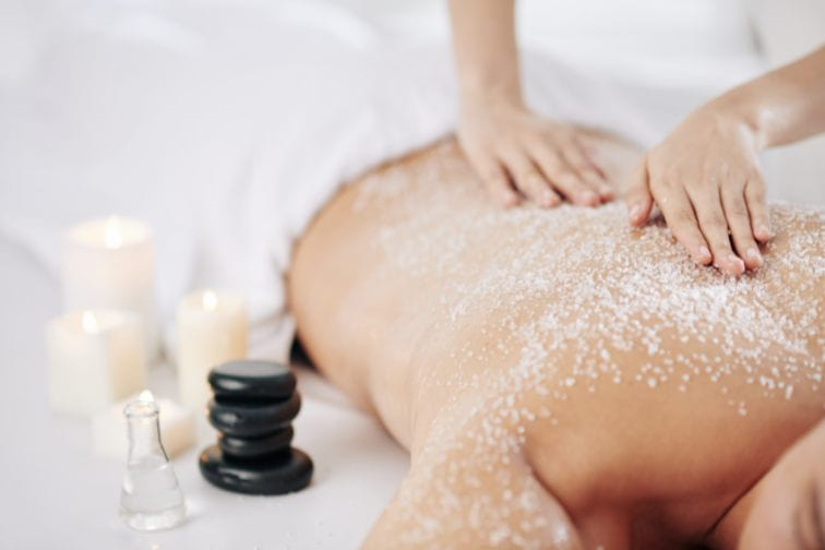 Relaxing body treatment at La Petite Spa
