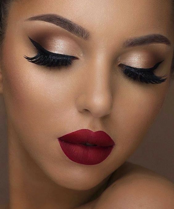 Professional makeup application